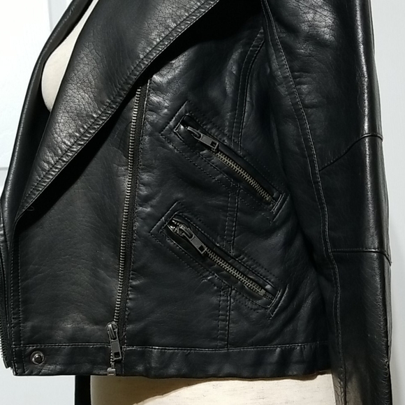 Faux Leather Jacket - Picture 6 of 9